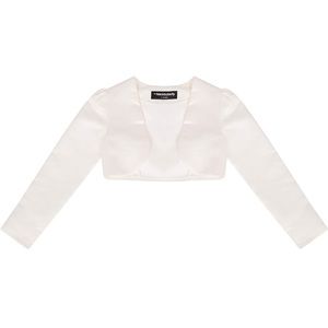 Kids Satin Long Sleeve Bolero Childrens Girls Shrug 13-14